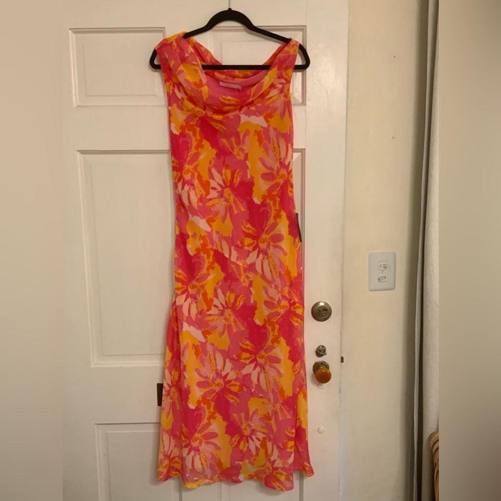Vibrant Floral Dress